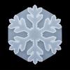 UV Epoxy Xmas Ornament Crystal Pendant Resin Molds Christmas Mold Coaster Silicone Mould Snowflakes