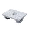 Ergonomic Office Foot Rest Stool Under Desk Adjustable Height Comfortable Footrest for Home Office Workstation Sofa