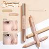 2026 New Double-Ended Contouring and Highlighting Stick to Brighten Tear Troughs, Concealer Pen to Cover Dark Circles and Acne Marks, Salmon Color