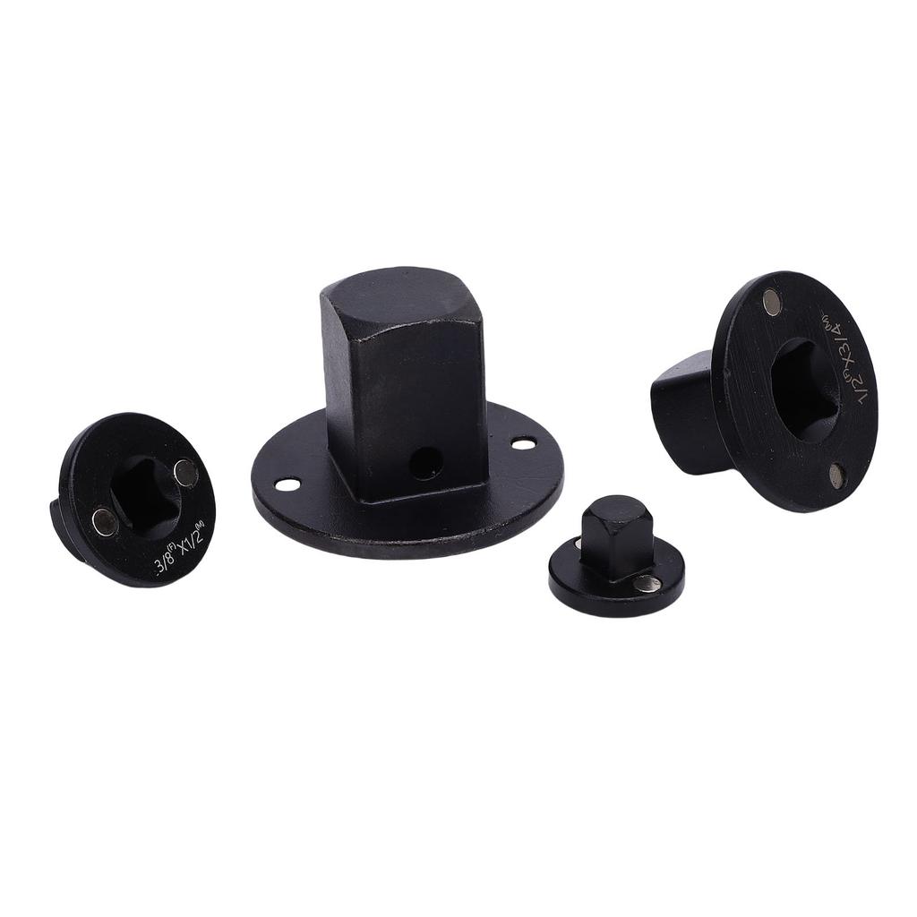 Low Impact Socket Adapter Set Carbon Steel Multifunctional Low Profile Impact Socket Adapter Set for Tight Spaces