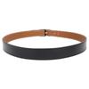 HERMES Cape Cod 32 SVHardware A-stamp Box Calf/Veau Togo Reversible belt 95 Noir / GoldUsed