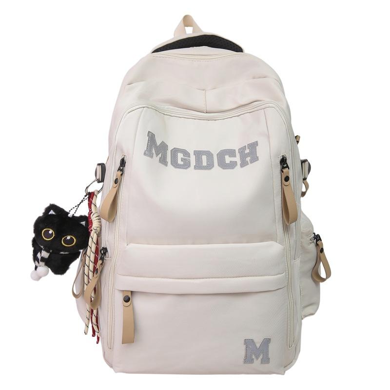 Schoolbag Large Capacity Multi-layer School Bag Junior High School Student Male and Female High School Student Backpack Reduce Burden Ridge