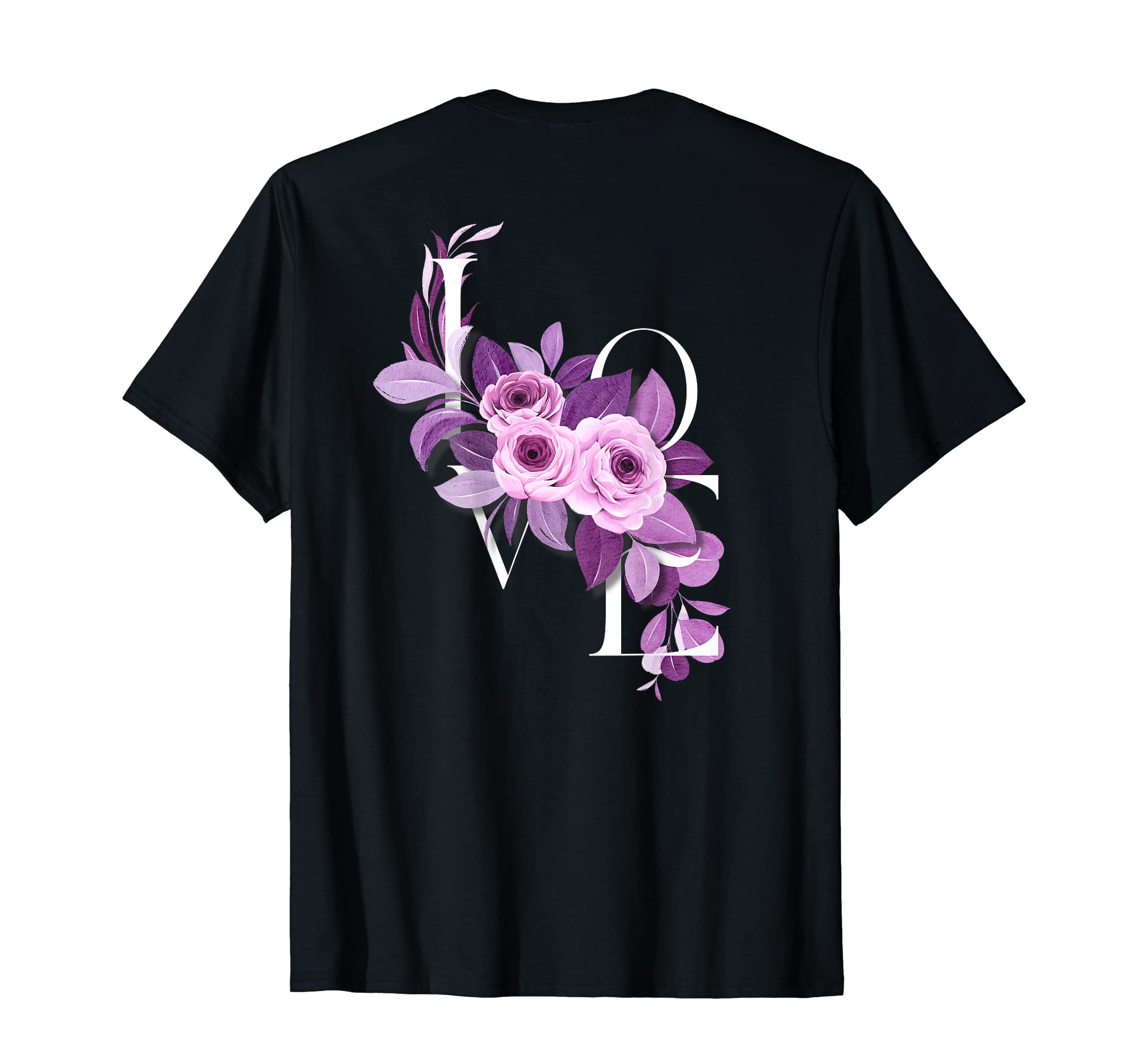 

LOVE flower ROSE T-shirt