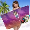 Hot Singer K-Kanye W-West Microfiber Printed Beach Towel Mountain Climbing Yoga Beach Swimming Running Absorbent Soft Towel