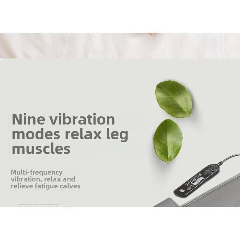 Electric Full Body Massage Mat With Heat Vibration Massage Neck Kneading Massager Airbag Back Waist Traction Massage Mattress