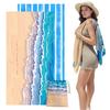Quickly Dry Microfiber Beach Towel 80x160cm Large Size Bath Towel For Swimming Camping Yoga And Family Bathroom Use