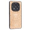 Bewood Wooden Case for Xiaomi Redmi Note 14 Pro 5G Aztec Calendar Aniegre
