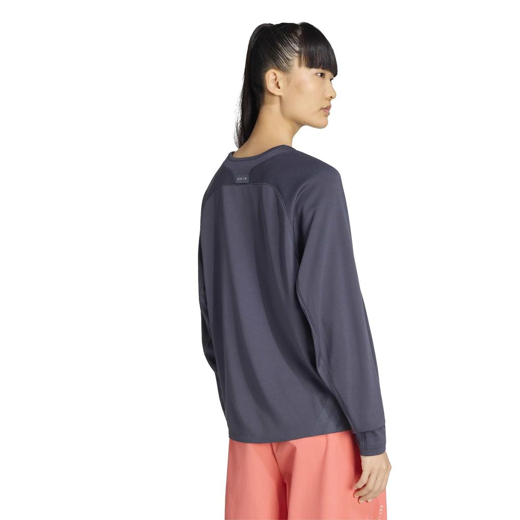 Running for Women QB593 Night Grey XS [Adidas] Long-Sleeve T-Shirt (KU8475)