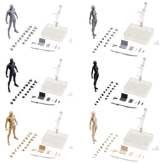 With Articulated Joints Sketching Painting Drawing Manikin Model Movable Joints Male Female Mannequin Poseable Figure