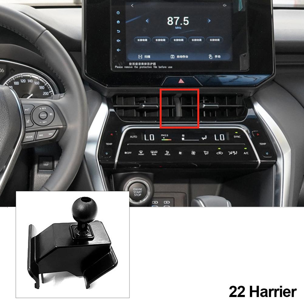 Biltilbehør Interiør Telefonholder Base For Toyota Corolla Camry CHR RAV4 Avalon Prado Highlander 4RUNNER Uten Brakett