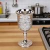 Creative Metal Small Wine Glass Vintage European Style Wine Cup Home Kitchenware Bar Champagne Cocktail Glasses