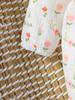 Baby Girl's All Seasons Long Sleeve Print Floral With Bow Daily Jumpsuit For Newborn-6M Clothes +Headband