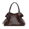 Large-capacity Woven Pattern Small Shoulder Bag, Trendy and Casual Tote Bag