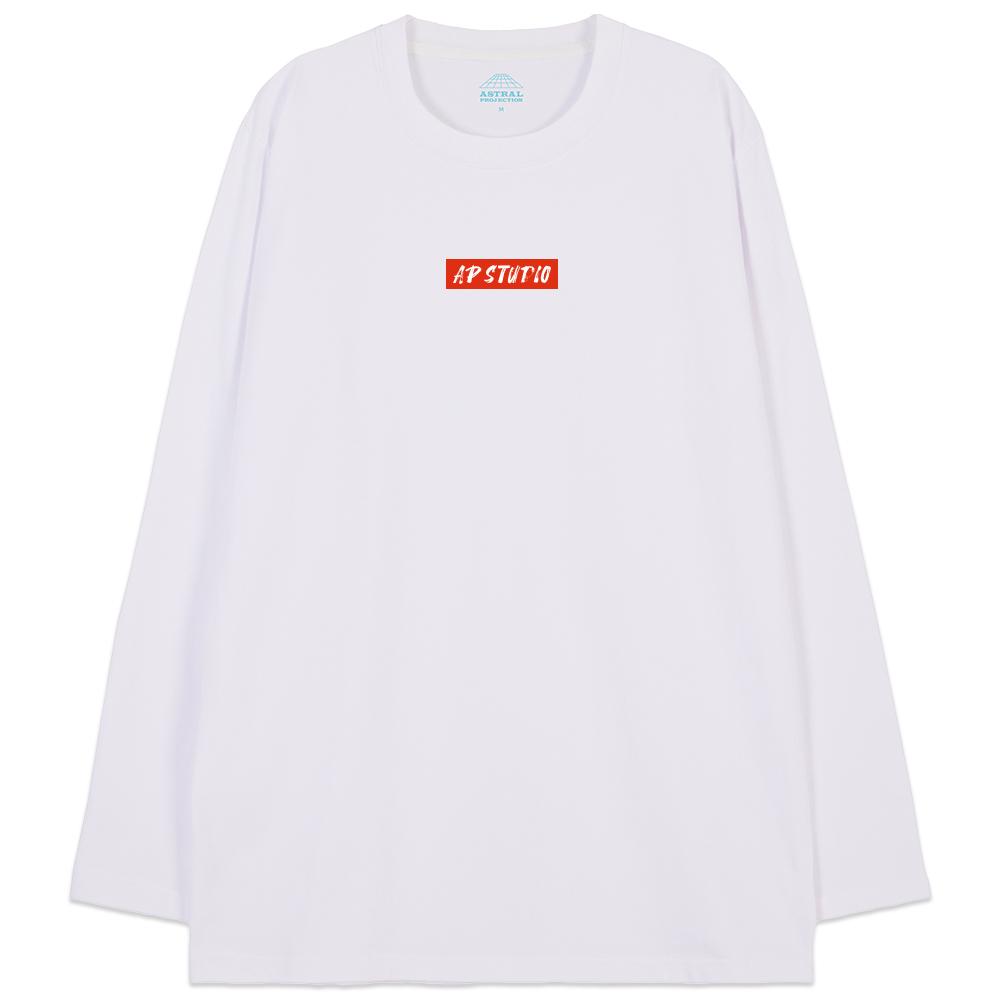 Astral Projection Ap Studio Oversized Long Sleeve T-Shirt_White Xl