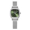 Light Luxury Fashion Simple Premium Square Small Dial Temperament Mesh Strap Waterproof Quartz Ladies Watch