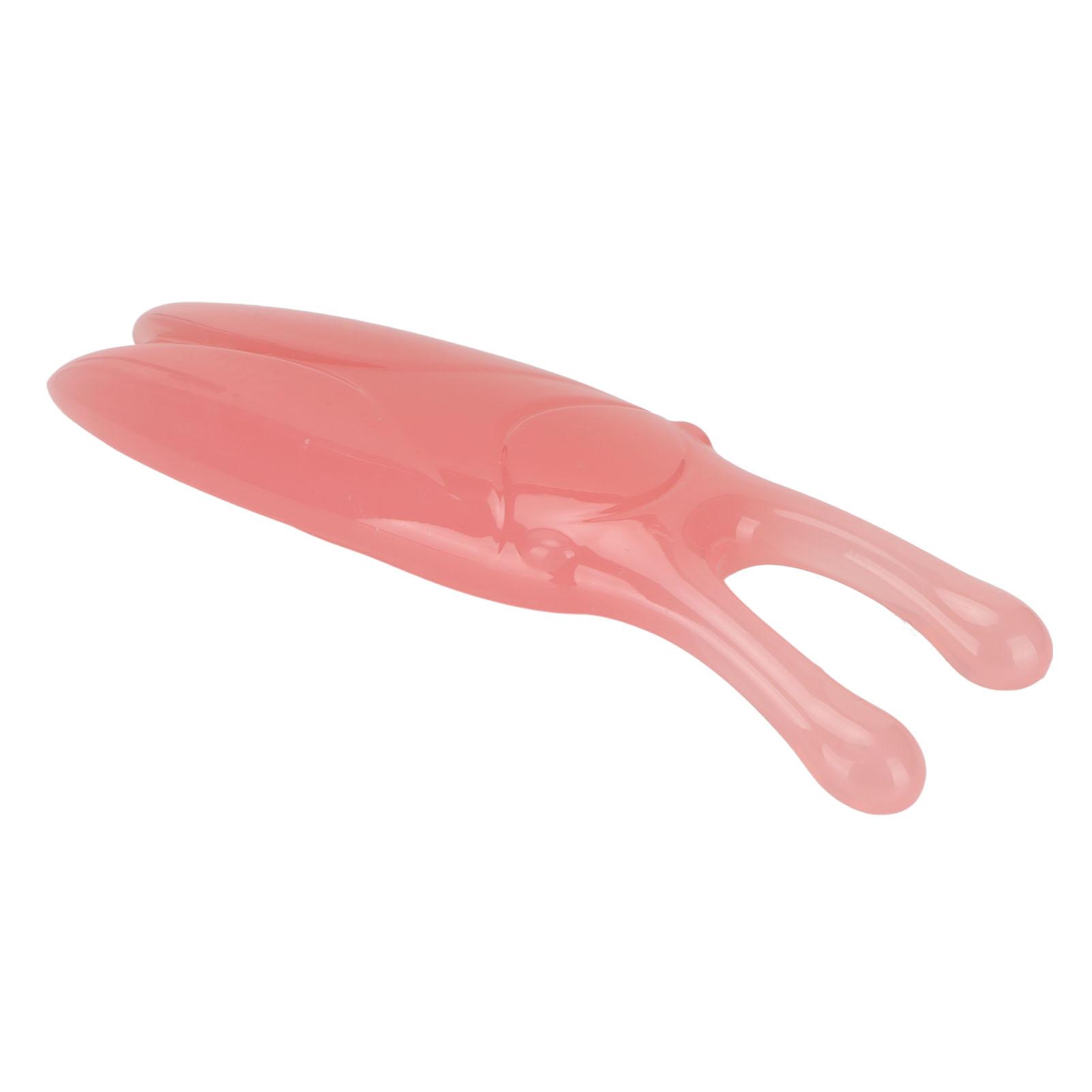 

Скребок для носа с высокой переносицей, массажер для носа, инструмент для уменьшения крыльев носа, гуаша, для коррекции формы линии подбородка розовый