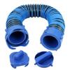 3FT Long Rvs Sewer Hose Set TPE Reinforced Waste Hose Drainage Pipe for Camping Trailers Weather Resistant