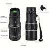 10X42 Monocular Telescope with HD Night Vision, Portable & Professional for Mobile Photography and Outdoor Use