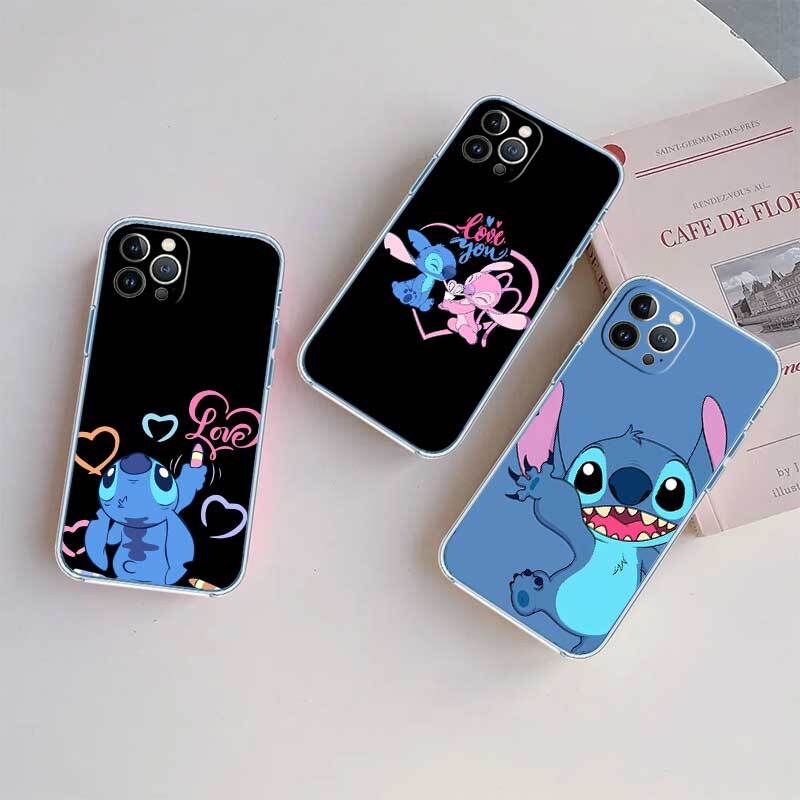 Lilo Stitch Phone Case for Motorola Edge 20 30 S30 40 50 Fusion Lite Plus Pro Ultra Neo One Action Zoom Hyper Power Macro Vision