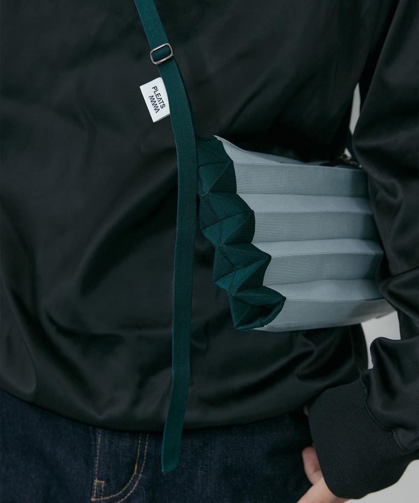 Pleatsmama Sacoche Bag Deep Green