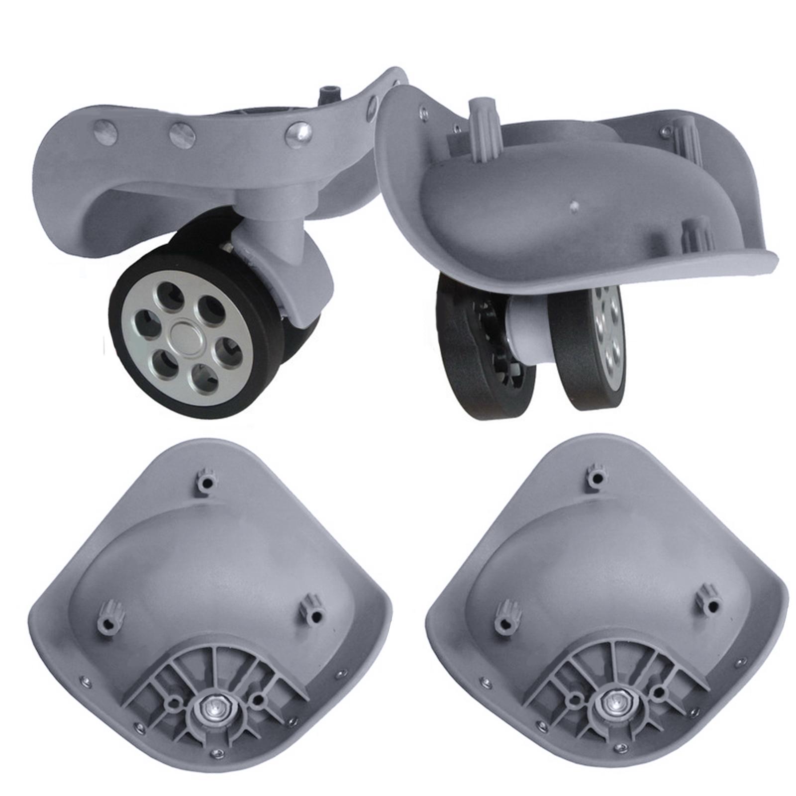 

1 пара A79 чемодан на колесиках ремонт колес дорожный чемодан запчасти аксессуары замена колес колеса L светло-серый