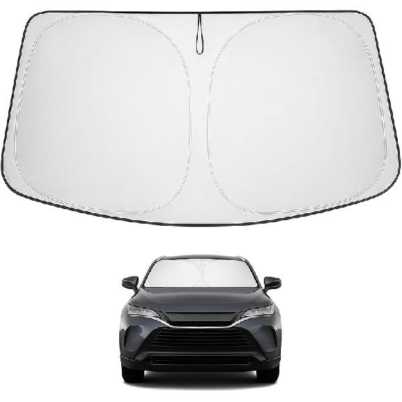 Proadsy 2025 Upgrade Front Windshield Sun Shade Foldable RAV4 Sunshade Protector Fit -2025 RAV-4 SUV Crossover, TRD Off-Road, LE XLE Premium Limited