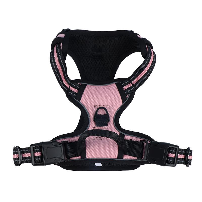 Reflective No-Pull Dog Harness and Leash Set for Large Dogs