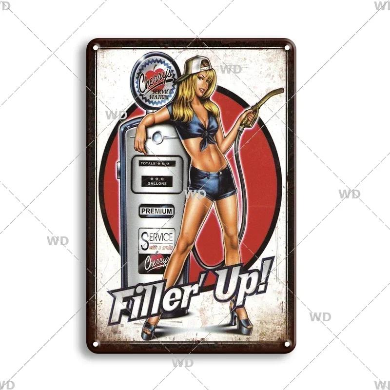 Castrol Motoröl Blechschild - Perfekt für Vintage Garagendekor - Tankstellenstil Wandplatte