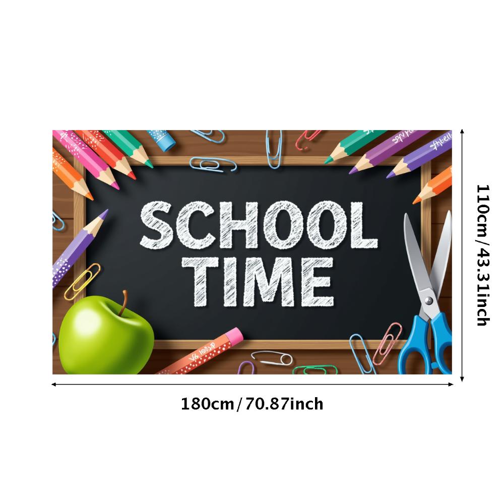 Paper School decoration Eye-catching Colorful Decorative Wall decoration Innovative Welcome banner for School decoration