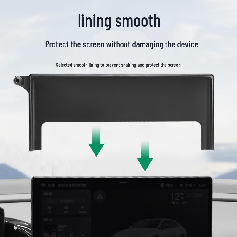 Dedicated Car Holder for 2024 GAC AION Smax: Black Tech Navigation Interior Accessory
