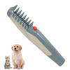 Elektrický hřeben na péči o domácí mazlíčky Zastřihovač psí srsti Kartáč na odstraňování chlupů a uzlů pro domácí mazlíčky s dlouhou a krátkou srstí