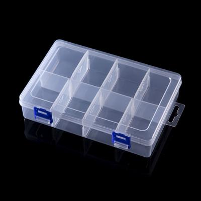 Organizzatore Cassetta degli Attrezzi, Scatola Porta Minuteria, Organizzatore Portatile per Piccoli Componenti con Divisori in Plastica Rimovibili