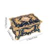 Metal High-end Necklace Ring Vintage Cosmetic Container Jewelry Box Storage Box Trinket Organizer