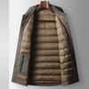 Autumn and Winter Shirt Version 90 White Duck Down Warm Youth Casual Thickened Down Trendy Jacket