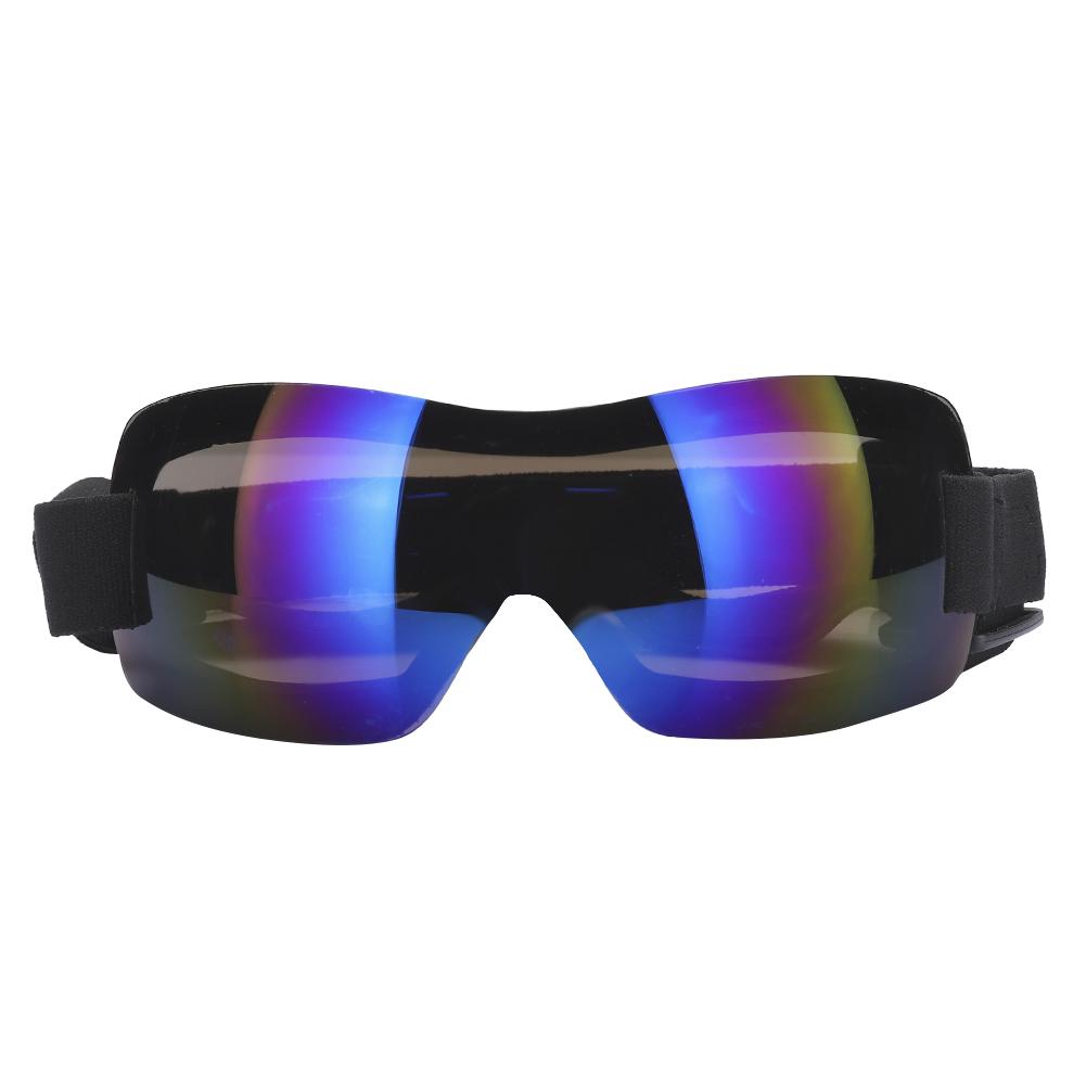 

FS- -05 Plastic Professional Pet Wide View Webbing Anti UV Glasses for Large Dogs(Tawny )