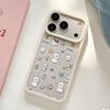 ins cute white dog is suitable for Apple 16/17Promax transparent mobile phone case all-inclusive iPhone15/14/13.