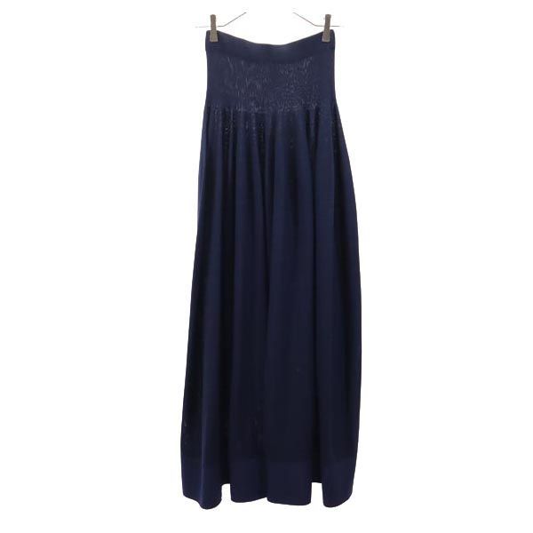 CFCL Long Length Knit Skirt 1 Navy Waist Rubber Women Used