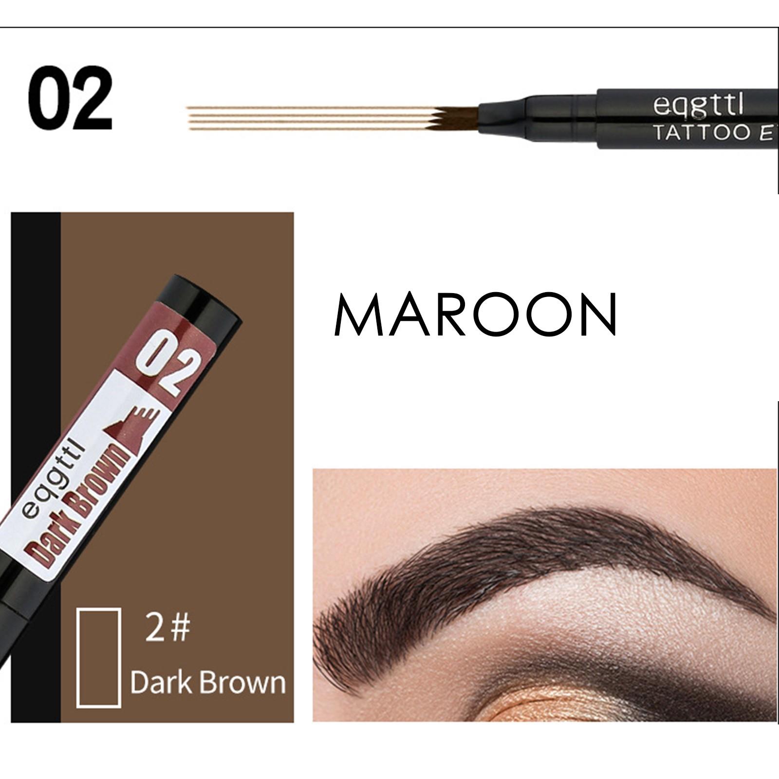 Four Wild Eyebrows Without Smudging  Liquid Eyebrow Pencil Naturally Without Smudging  Long-lasting And Smooth 3ml One Size кофейный
