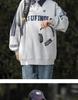 Women's Plus Size Retro Polo Collar Sweatshirt: Loose-Fit, Slimming, Long-Sleeved Top for Spring and Autumn