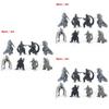 Eight Piece Godzilla Kong Kim Battle Dinosaur Pvc Action Figure Collection For Kids And Decor