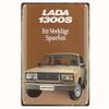 Lada Retro Metal Tin Sign Garage Wall Decor Vintage Car