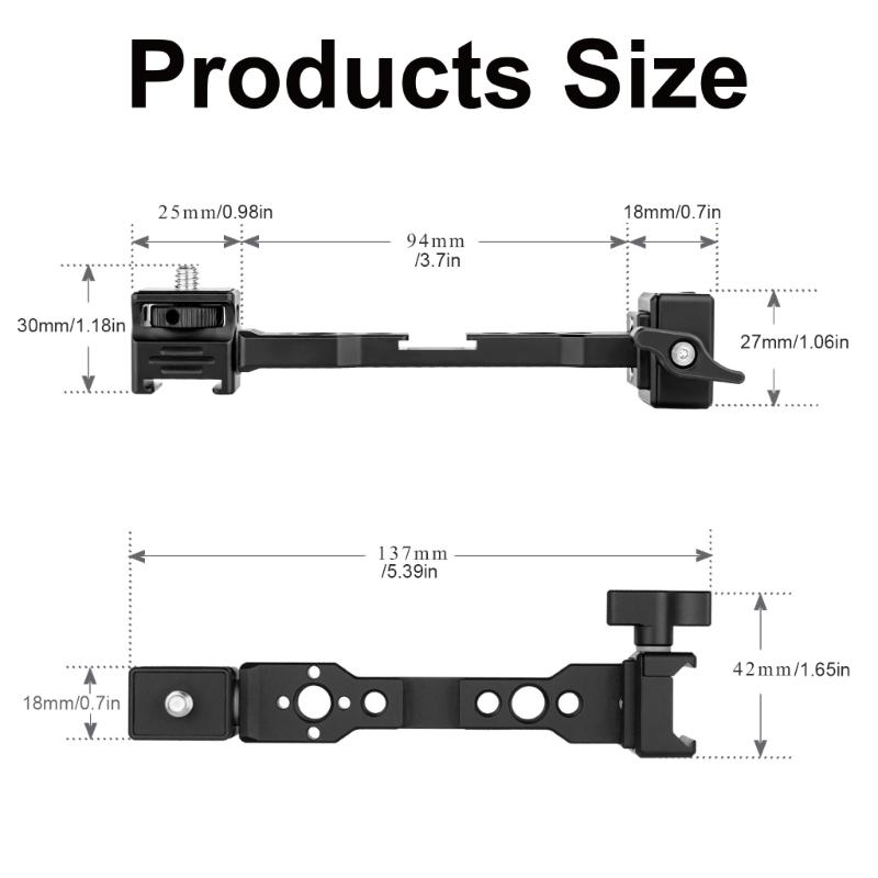 Aluminum Stabilizer Support Stand Smooth Surfaces Stabilizer Camera Bracket Easy Installation