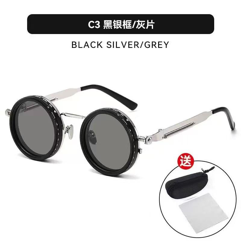 ND file adjustable dimming sunglasses fishing filter glasses UV anti-ultraviolet personalized polarized sunglasses