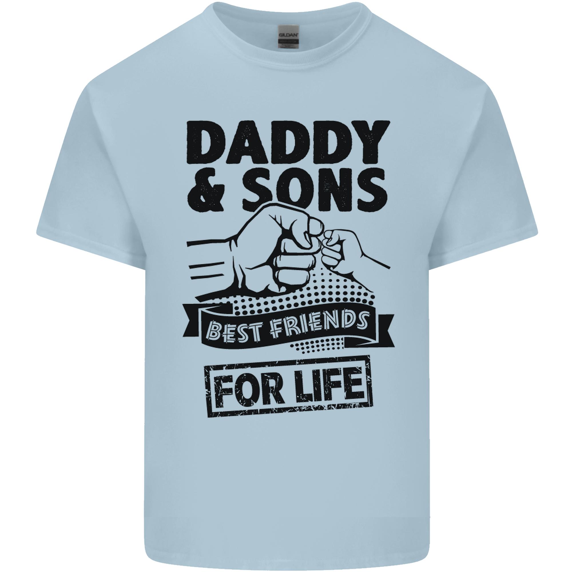 Daddy Sons Best Friends Fathers Day Unisexs Light Cotton TShirt S