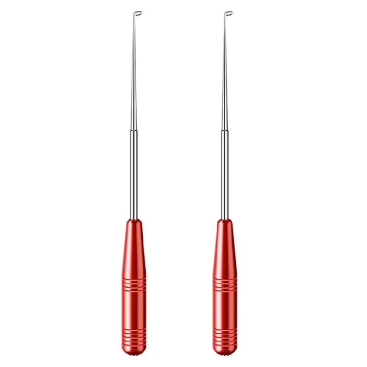 2Pcs Fishing Hook Remover Hook Disconnect Device Fishing Hook Extractor Remover красный