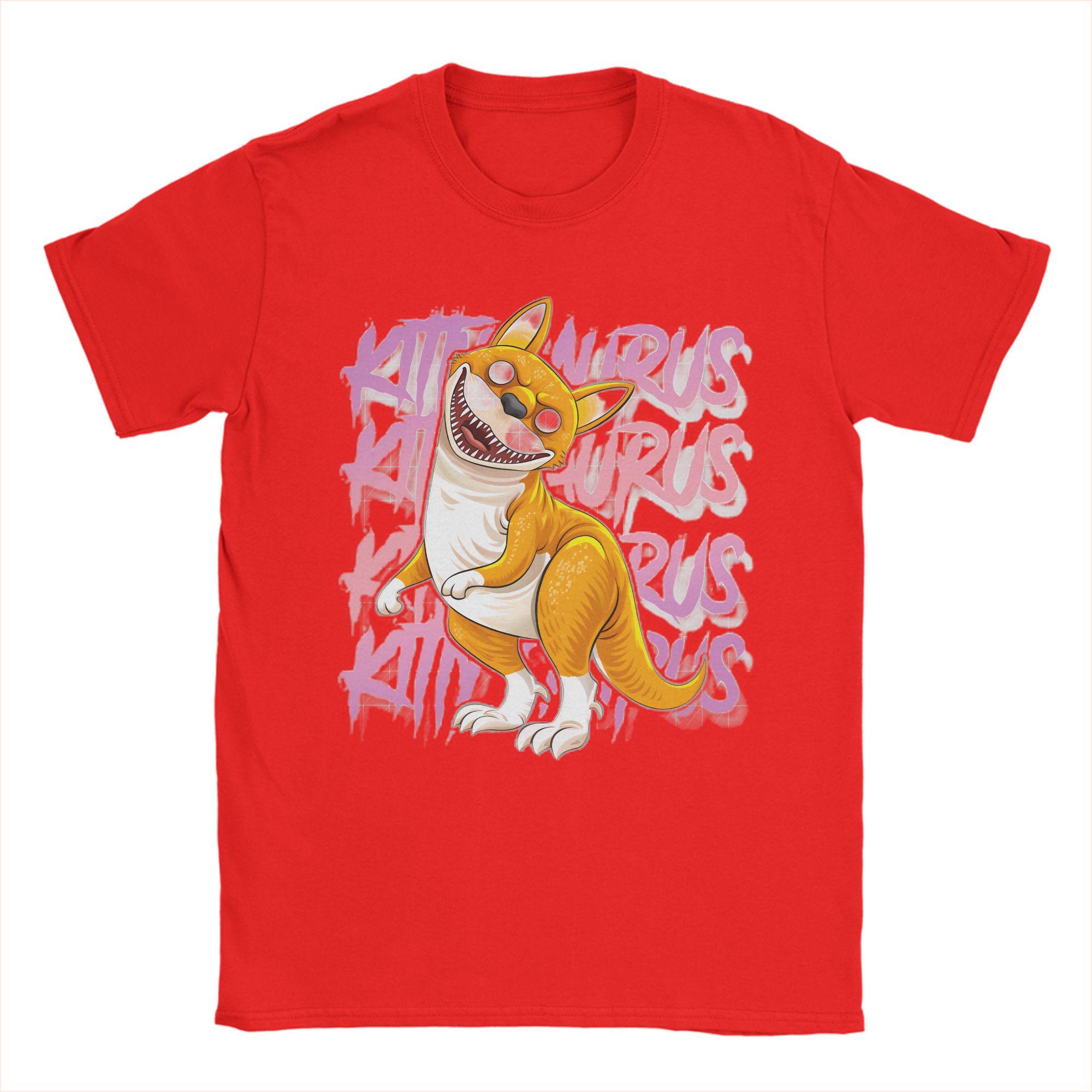 

Garten of Banban Kitty Saurus T Shirt Summer Harajuku TShirts Unisex Cotton O Neck Oversize Clothes ShortSleeved Vintage Tshirt S