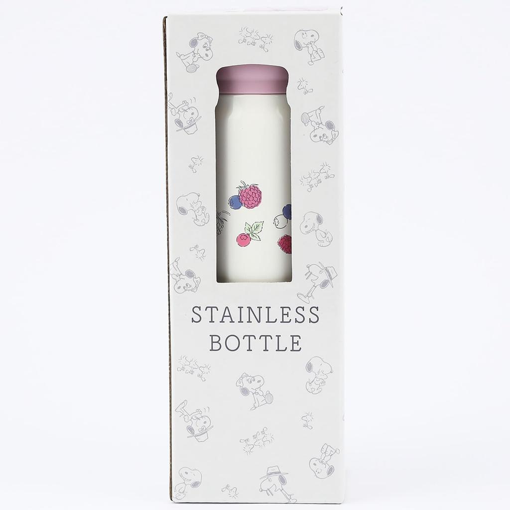 Peanuts Direct Stainless Steel Bottle SBR 480B [Fancy] [Pink]