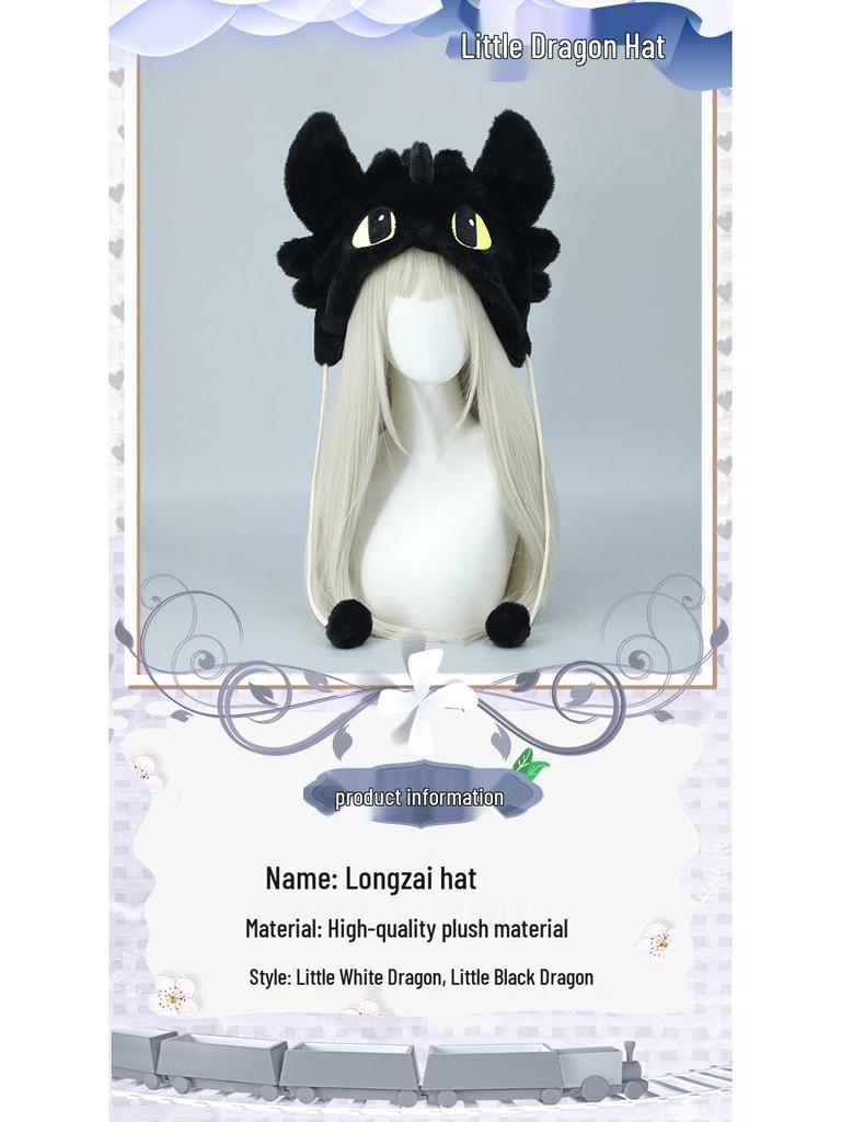 Anime Cat Ear Plush Hat - Cute, Warm, Versatile Tie-up Earflap for Trendy Style