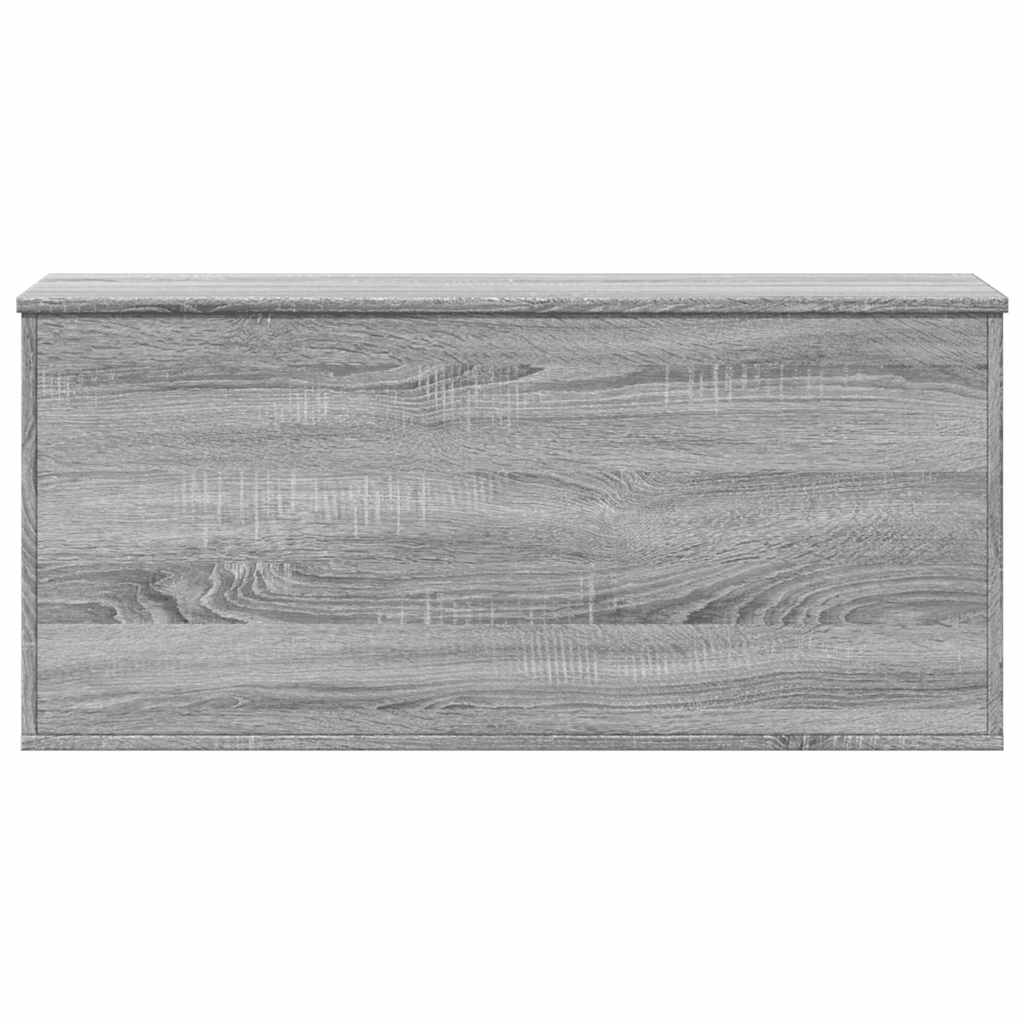 Storage Chest Grey Sonoma 100 X 42 X 46 Cm Engineered Wood