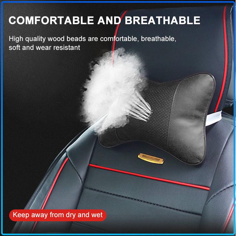 1/2Pcs Car Neck Pillows Car Headrest Cushion Support Seat Accessories For Opel Astra H G J Insignia Mokka Zafira Corsa Vectra B C D